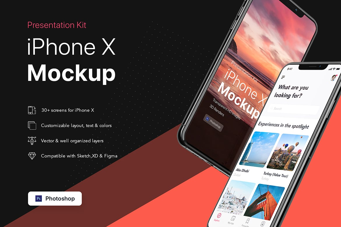 图片[3]-Presentation Kit – iPhone showcase Mockup（085364）-技能树